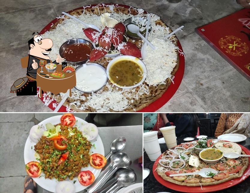 Food at Masty Paratha C .G. Road wala