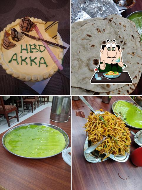Food at Amma Hotel