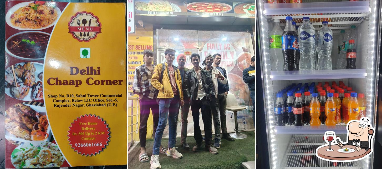 Food at Delhi Chaap Corner