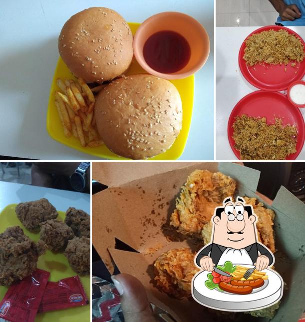 Food at Mr.SFC, Fried Chicken Restaurant