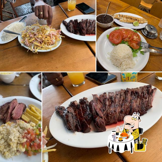 Platos en Na Brasa Columbia