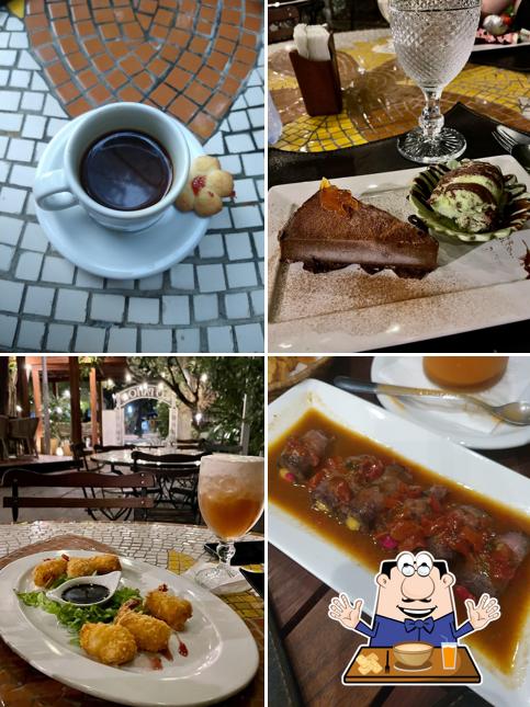 Platos en O Pátio Café e Cozinha