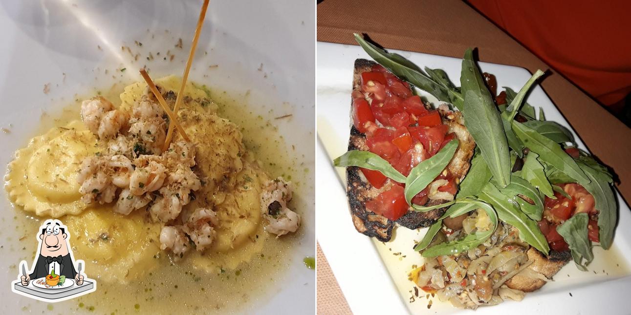Platti al Osteria degli Angeli