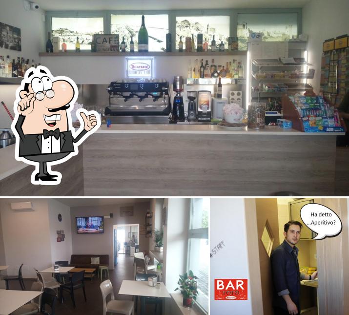 Dai un'occhiata agli interni di BAR TOTO