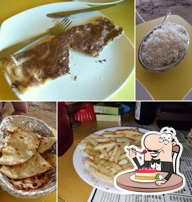 Palolem Beach Resort provides a variety of sweet dishes