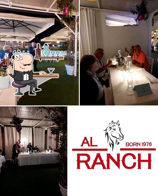 Gli interni di Al Ranch Ristorante Pizzeria