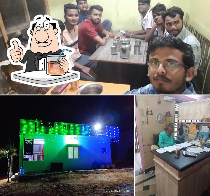 The photo of Anupama Saavaji Hotel Harapanahalli’s drink and interior