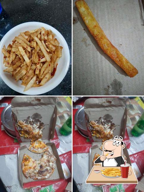 French fries at EAT & MEET CAFE