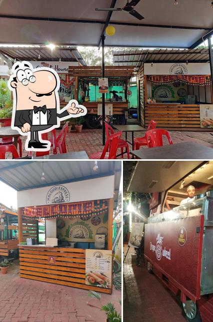 The interior of Food street