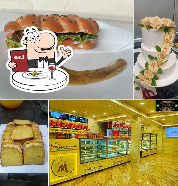 Meals at Mubarak Cafe & Bakers
