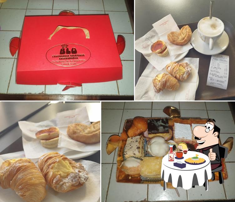 Piatto di formaggi al Pasticceria Blu