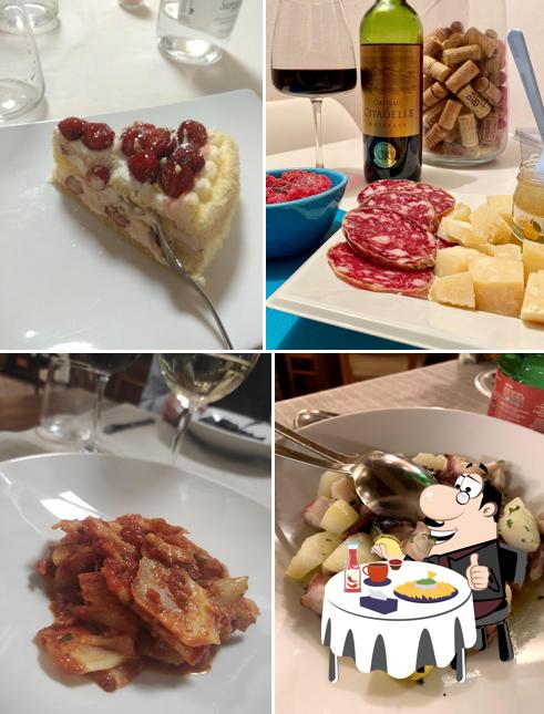 Piatto di formaggi al Ristorante Piero