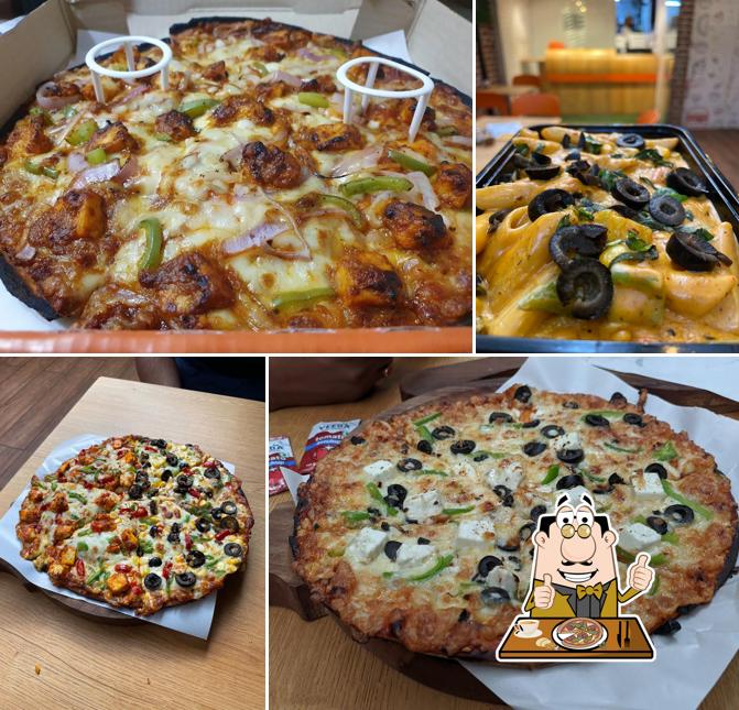 At Pizza Castle, you can get pizza