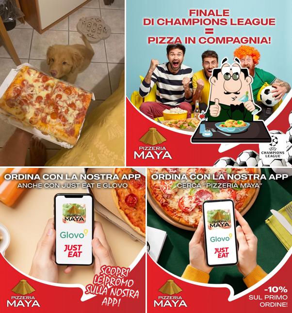 Cibo al Pizzeria Ape Maia