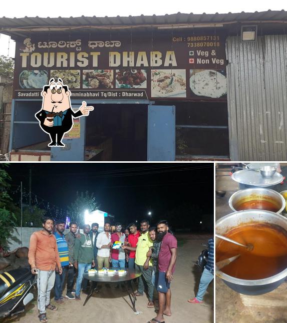 Enjoy a drink at Tourist dhaba