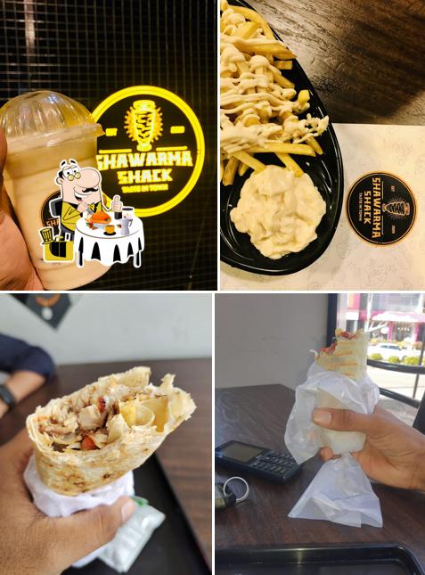 Food at Shawarma Shack