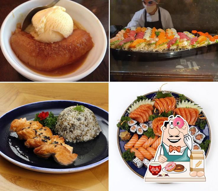 Peça uma das sobremesas