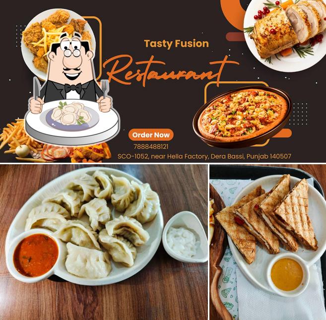 Dumplings at Tasty Fusion Restaurant