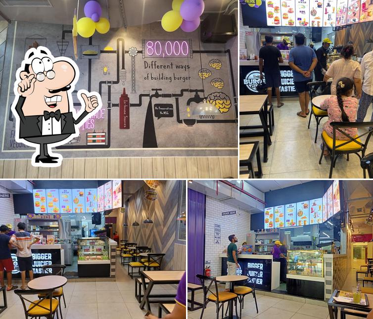 Check out how The Burger Club looks inside