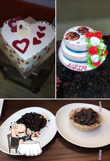 Order the sweet dishes