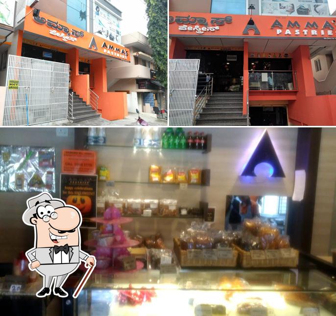 Check out how Amma's Pastries looks outside
