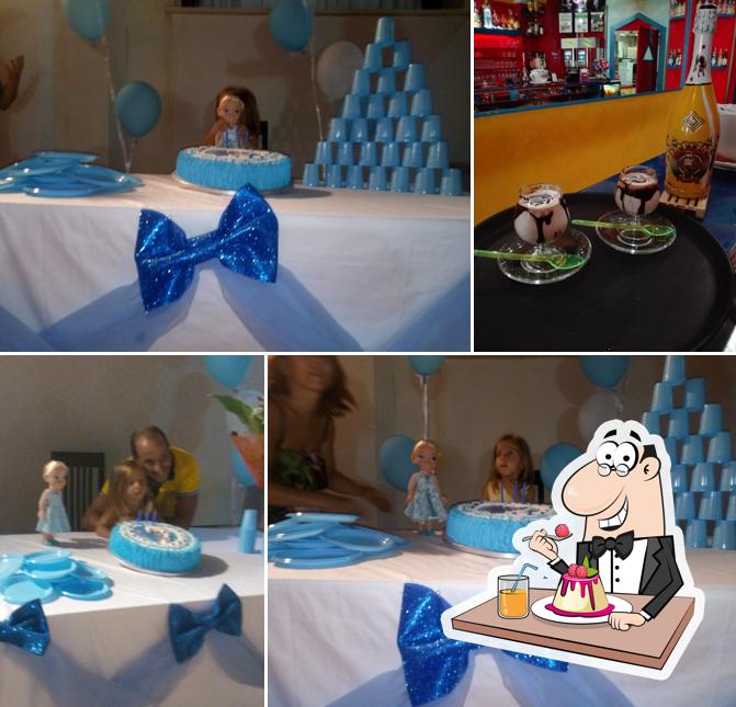 Blues Cafe offre un'ampia gamma di dessert