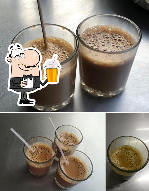 Enjoy a beverage at Nammura Coffee