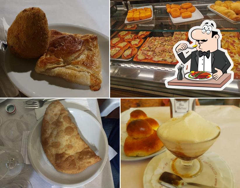 Cibo al Gran Caffè Urna dal 1885