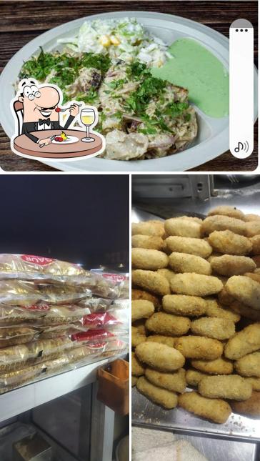 This is the picture showing food and interior at Himalaya Momos & Roll