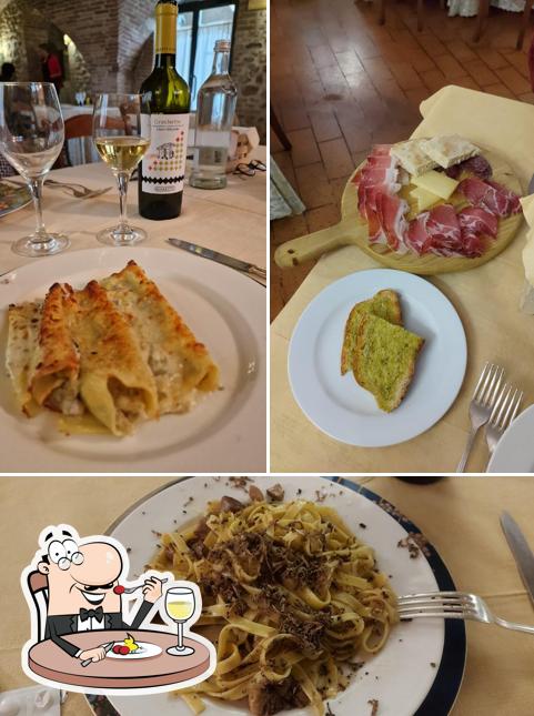 Cibo al Ristorante la Madonnina