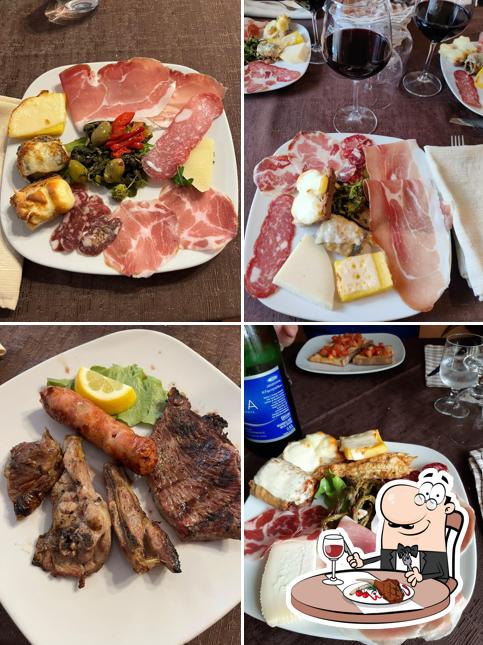 Piatti di carne sono disponibili a Osteria Gizzi Ristorante Tipico