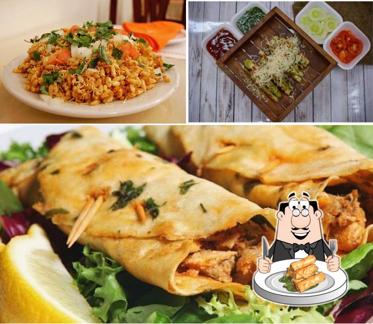 Spring rolls at Food heaven