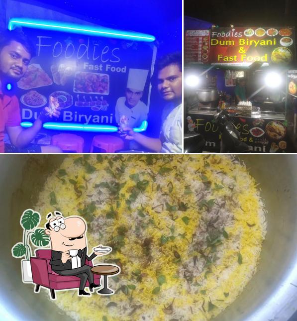 The interior of Foodiea fast food, charampa station road bhadrak