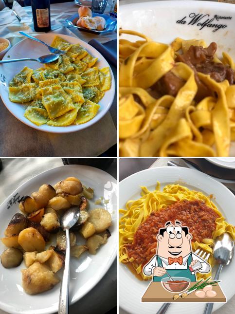 Ravioli al Ristorante "Da Wolfango" di Rinaldi Maico