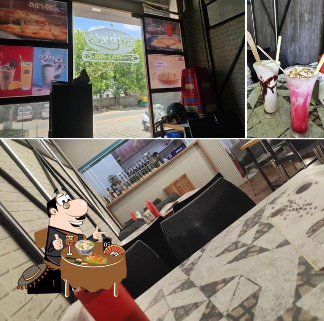 Among various things one can find food and beverage at Shiva's Coffee Bar and Snacks, Sector-25