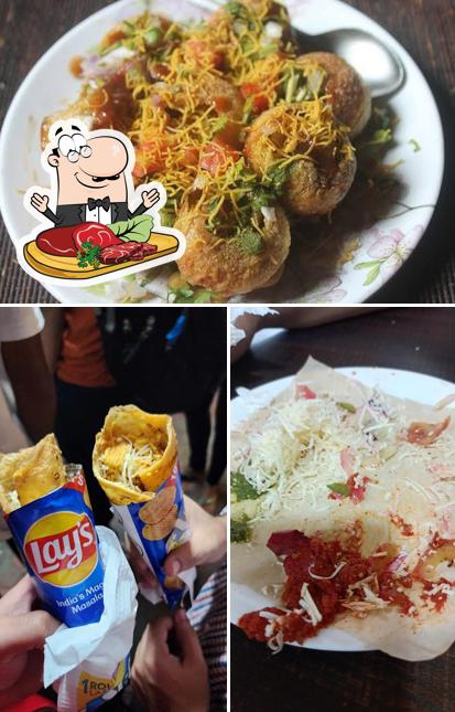 Beef carpaccio at Shree Radhe Food Corner