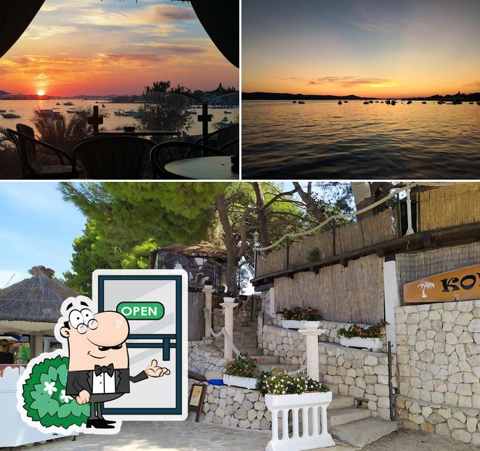 Vous pouvez prendre un bol d'air frais dans l'espace ouvert de Kod Ćipe