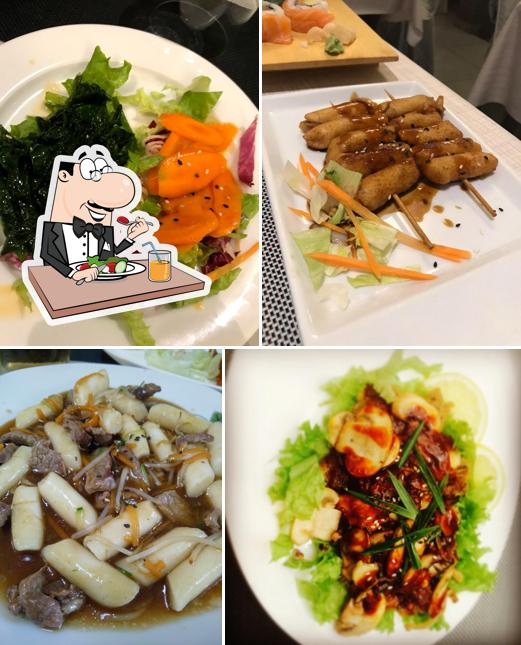 Cibo al Ristorante Sushi Leon cucina coreana