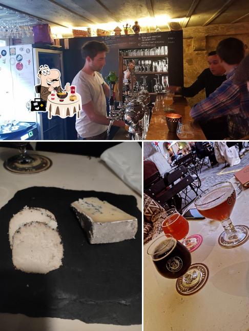 Guarda la immagine che mostra la cibo e interni di Biercafé Au Trappiste