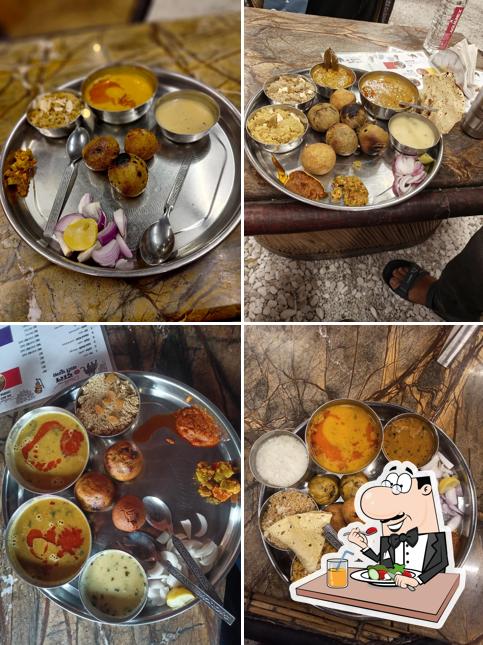 Food at Dal Bati Churma