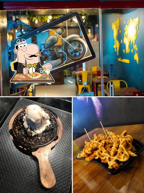 Food at Destination Cafe