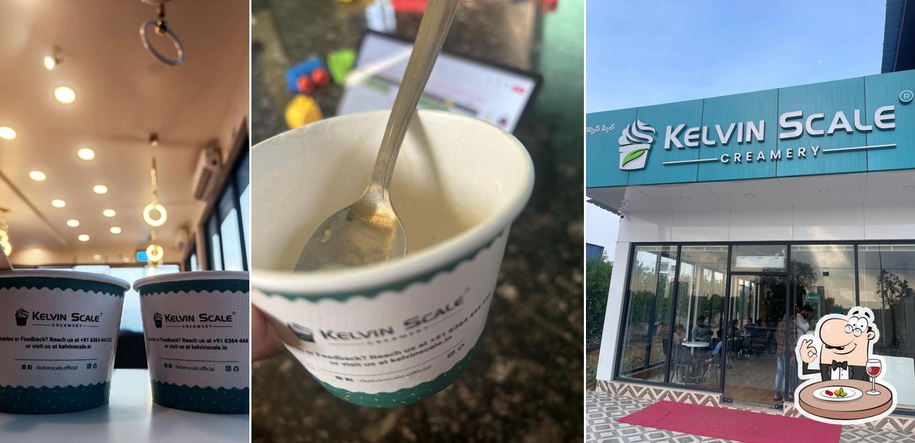Food at Kelvin Scale Creamery