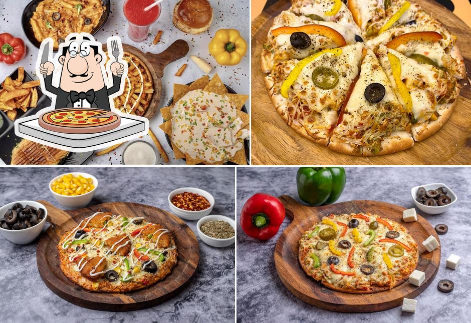 Order various kinds of pizza