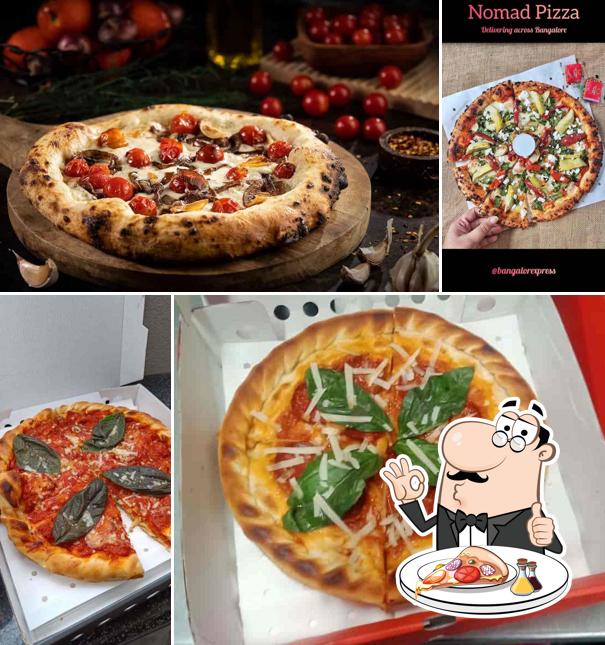 At Nomad Pizza - Traveller Series, you can get pizza