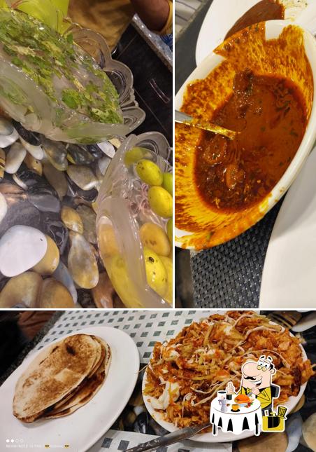 Food at Aftab Restaurant