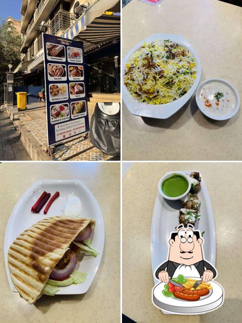 Food at Bombay Shawarma Doner Kebab