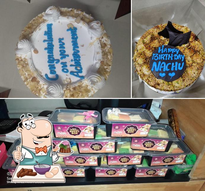 CAKE SHORE offers a variety of sweet dishes