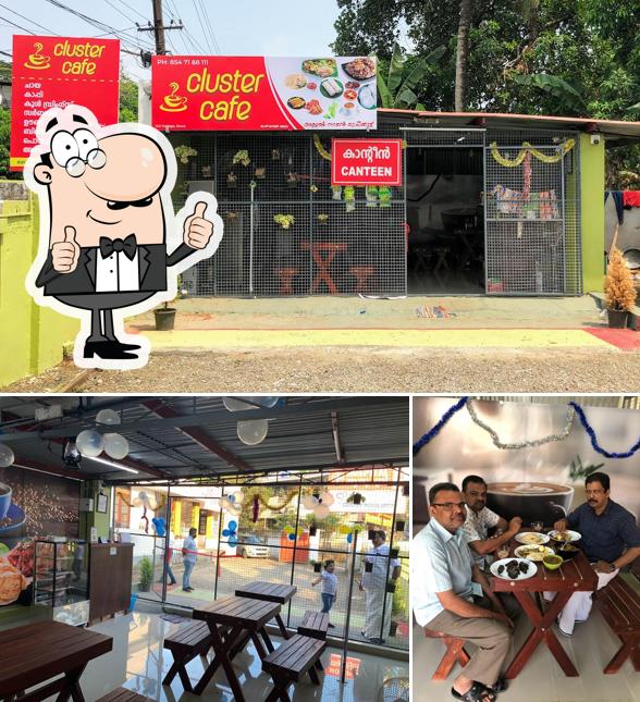 Look at this photo of Cluster Cafe