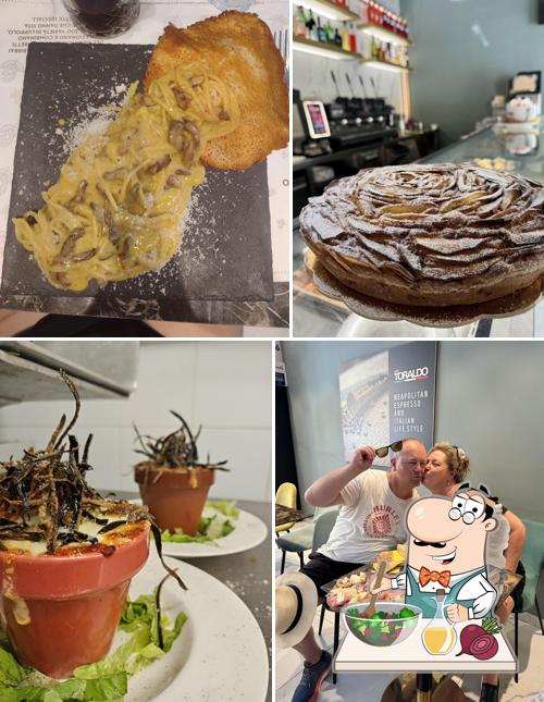 Insalata di barbabietole al Gran Caffè Nazionale