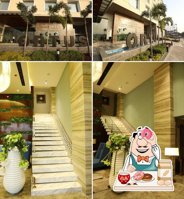 Hotel Ortus provides a number of desserts